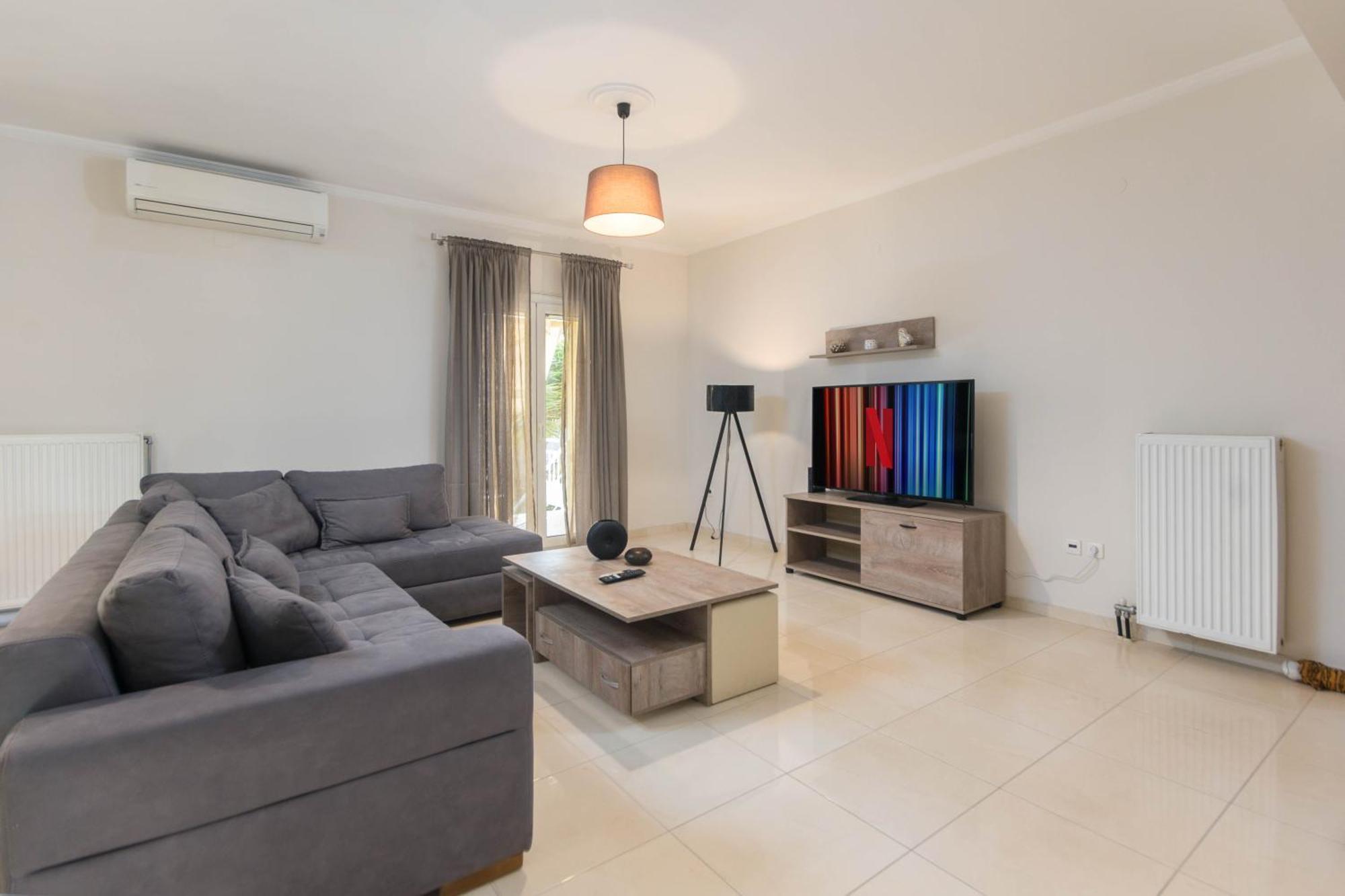 Ferienwohnung Διωροφη Μεζονετα-2Km Απο Το Κεντρο-Iliana House Alepou Exterior foto